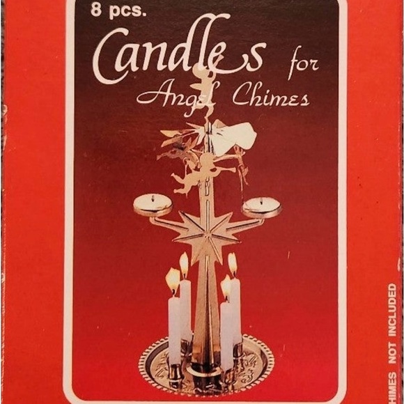 Angel Chimes ♥️ Candles 9 boxes/8pcs ea🦩 - Picture 1 of 6